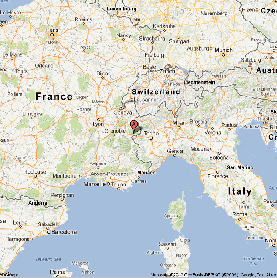 Aussois France  GoogleMaps